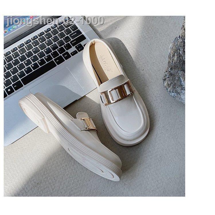 ┋✲■Giày Lười Bằng Da Phong Cách Trẻ Trung Thanh Lịch Dành Cho Nữ | BigBuy360 - bigbuy360.vn