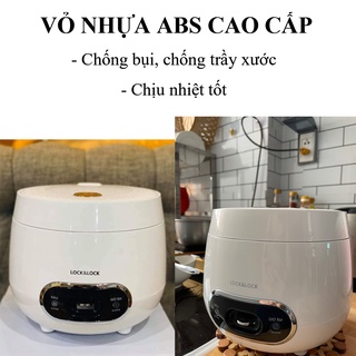 [Hàng chính hãng] Nồi cơm điện Lock and lock - 0,8L - Nồi cơm mini đa năng