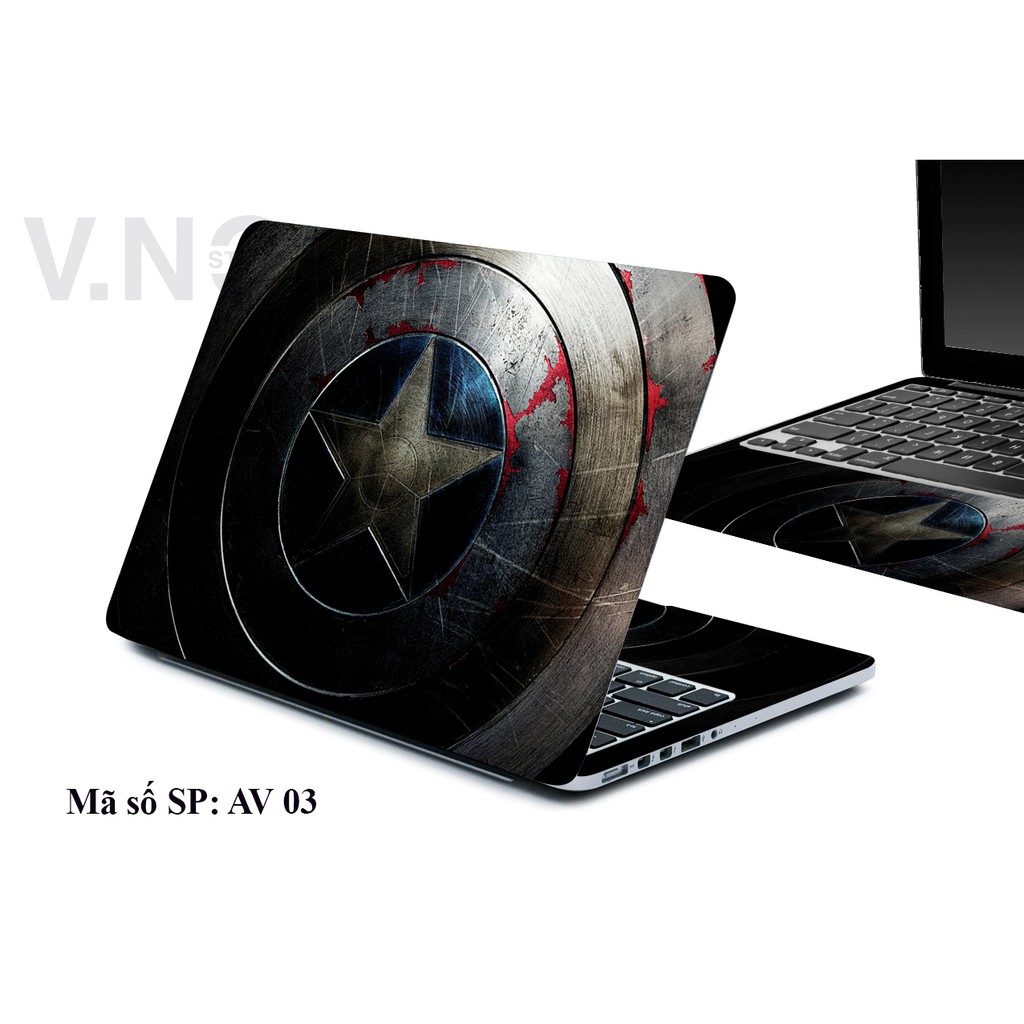 Skin dán laptop Marver 2 V.NO Skin cao cấp dành cho laptop dell/asus/acer/hp. . . | BigBuy360 - bigbuy360.vn