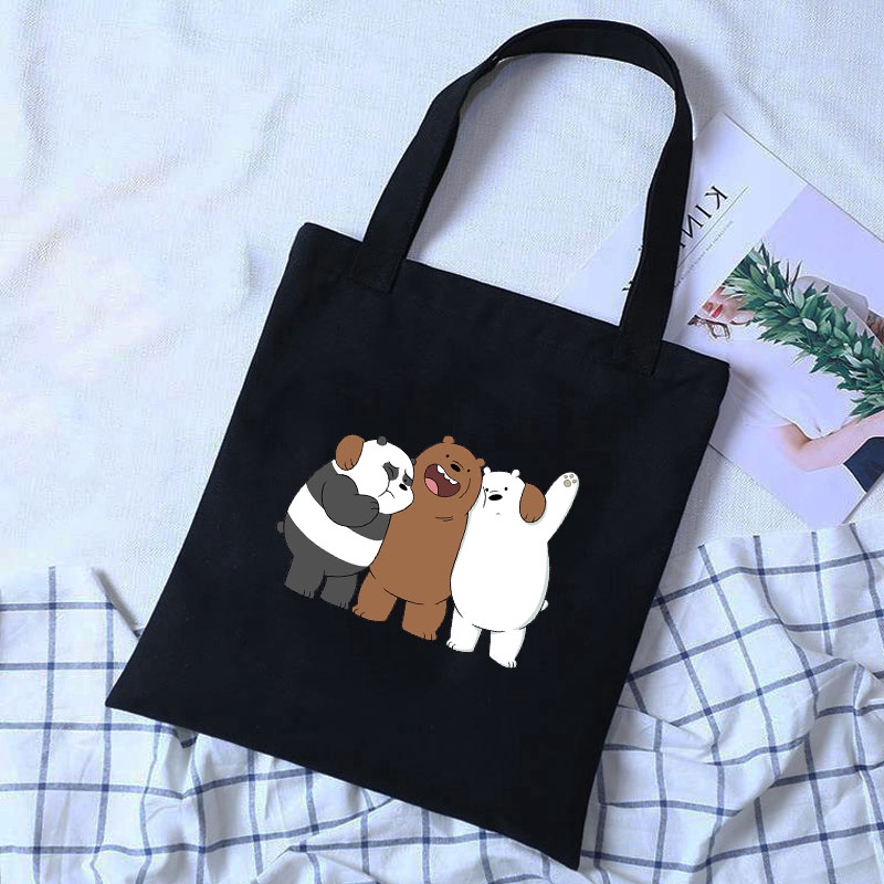 Túi Xách Từ Vải Canvas Thời Trang Hàn Quốc Dành Cho Nữ