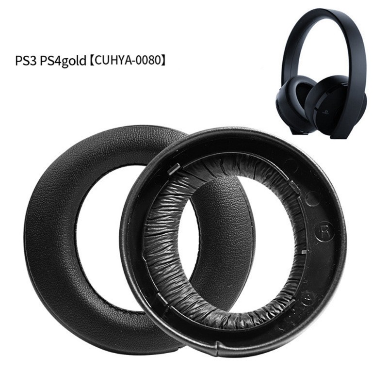 zzz* Replacement Ear Pad For sony- PS4 GOLD 7.0 PSV PC VR CUHYA0080 Headphone Cushion