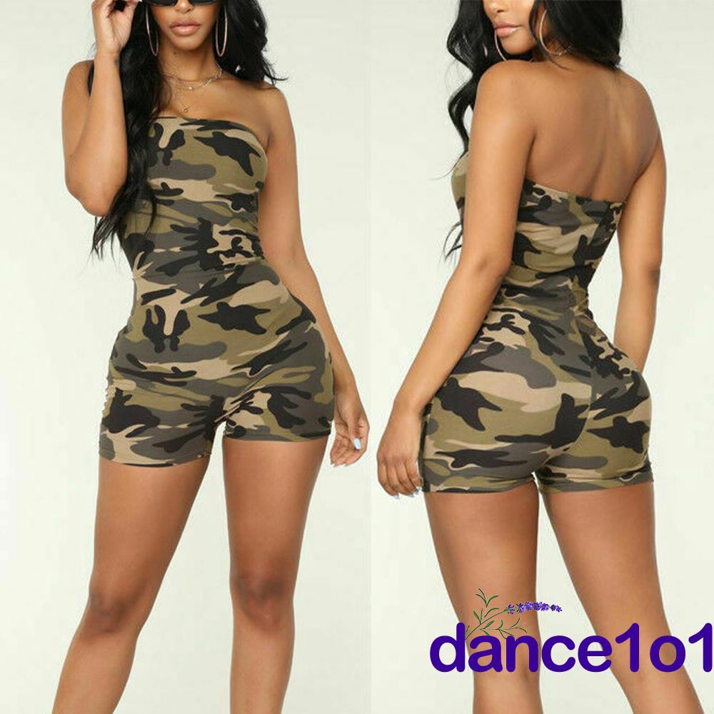 Áo liền quần ngắn dáng ôm vừa vặn thời trang hè cho nữ