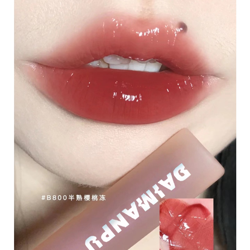 Son Bóng DAIMANPU Màu Nude Nhạt Mềm Mượt Dưỡng Môi Chống Thấm Nước Hàng Nội Địa Trung /Dưỡng Ẩm Tiện Dụng Chất Lượng Cao