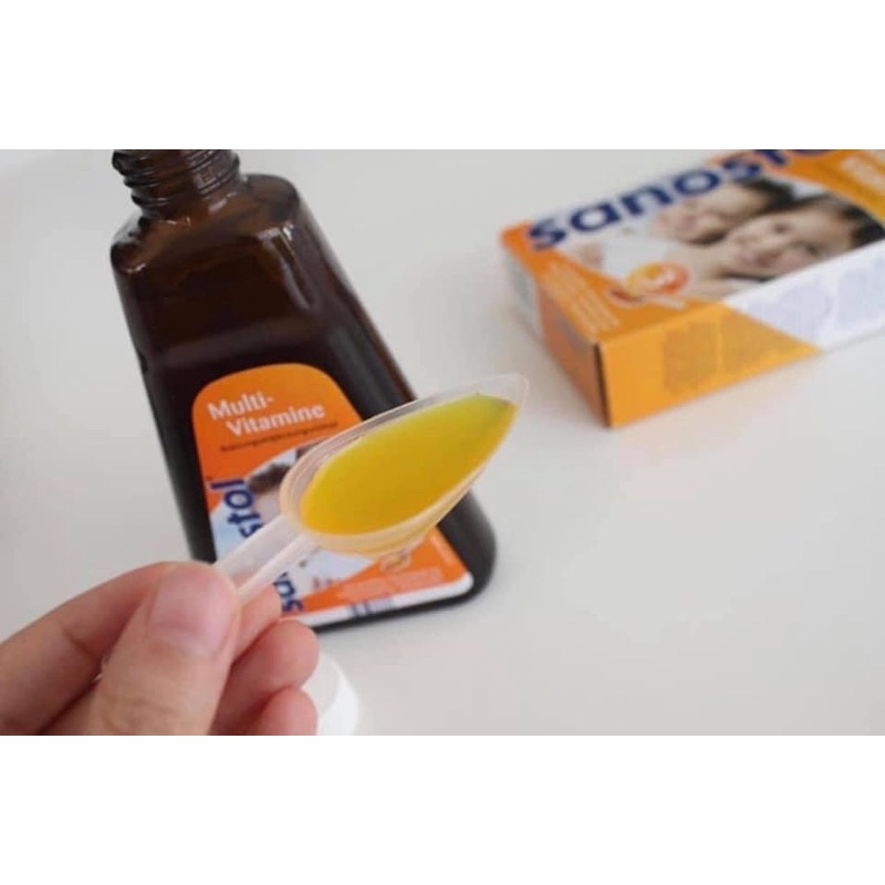 Vitamin tổng hợp ăn ngon, tăng đề kháng Sanostol Đức ( 1-3y)