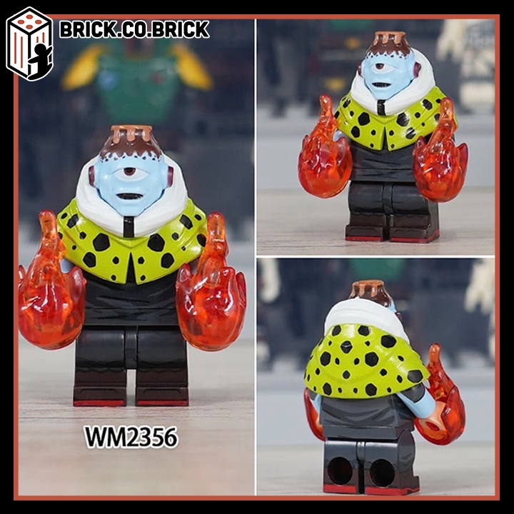 Mô hình Jujutsu Kaisen Minifigure Chú Thuật Hồi Chiến Đồ Chơi Lắp Ráp Anime Nổi Tiếng Nhật Bản Gojo Yuji Hanao WM6139