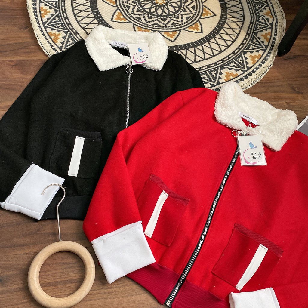 Áo khoác dạ phao nữ dày ấm phong cách hàng quốc bền đẹp giá rẻ g055 | BigBuy360 - bigbuy360.vn