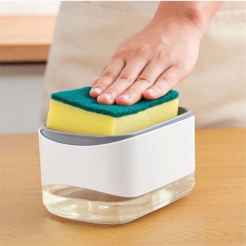 Giá Đỡ Đựng Xà Phòng Có Ngăn Đựng Xà Phòng Dạng Nhấn Tiện Dụng