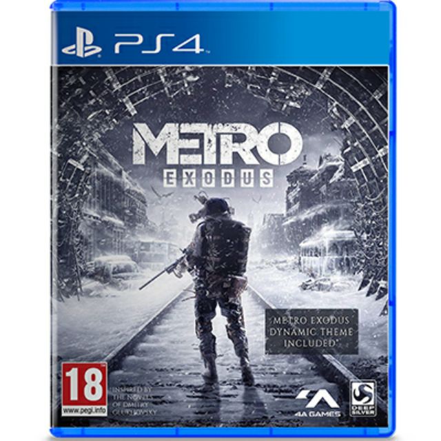 Game PS4 : Metro Exodus likenew