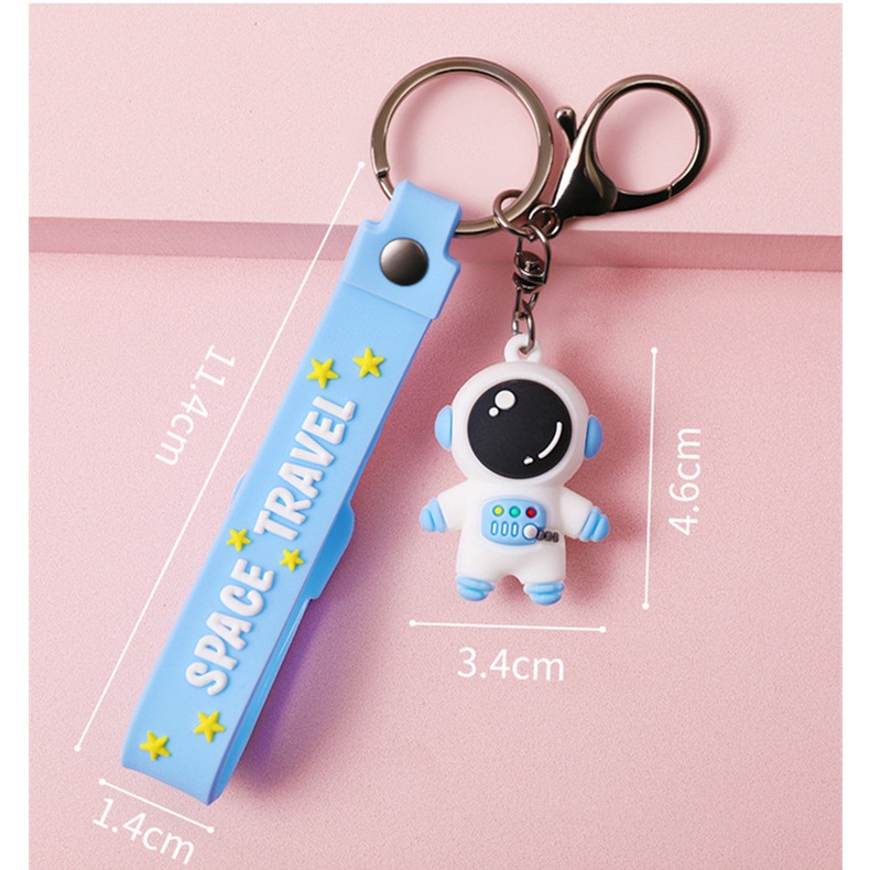 Móc Khóa Hình Phi Hành Gia Hoạt Hình Sáng Tạo