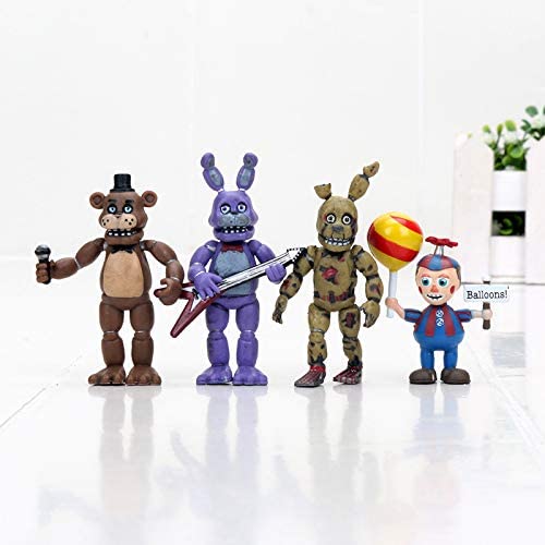 FUNKO Set 4 Mô Hình Đồ Chơi Nhân Vật Five Nights At Freddy 's