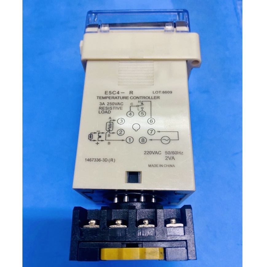 Bộ điều khiển nhiệt độ E5C4, Đồng hồ nhiệt độ E5C4-R20K dải nhiệt đo 0~399ºC
