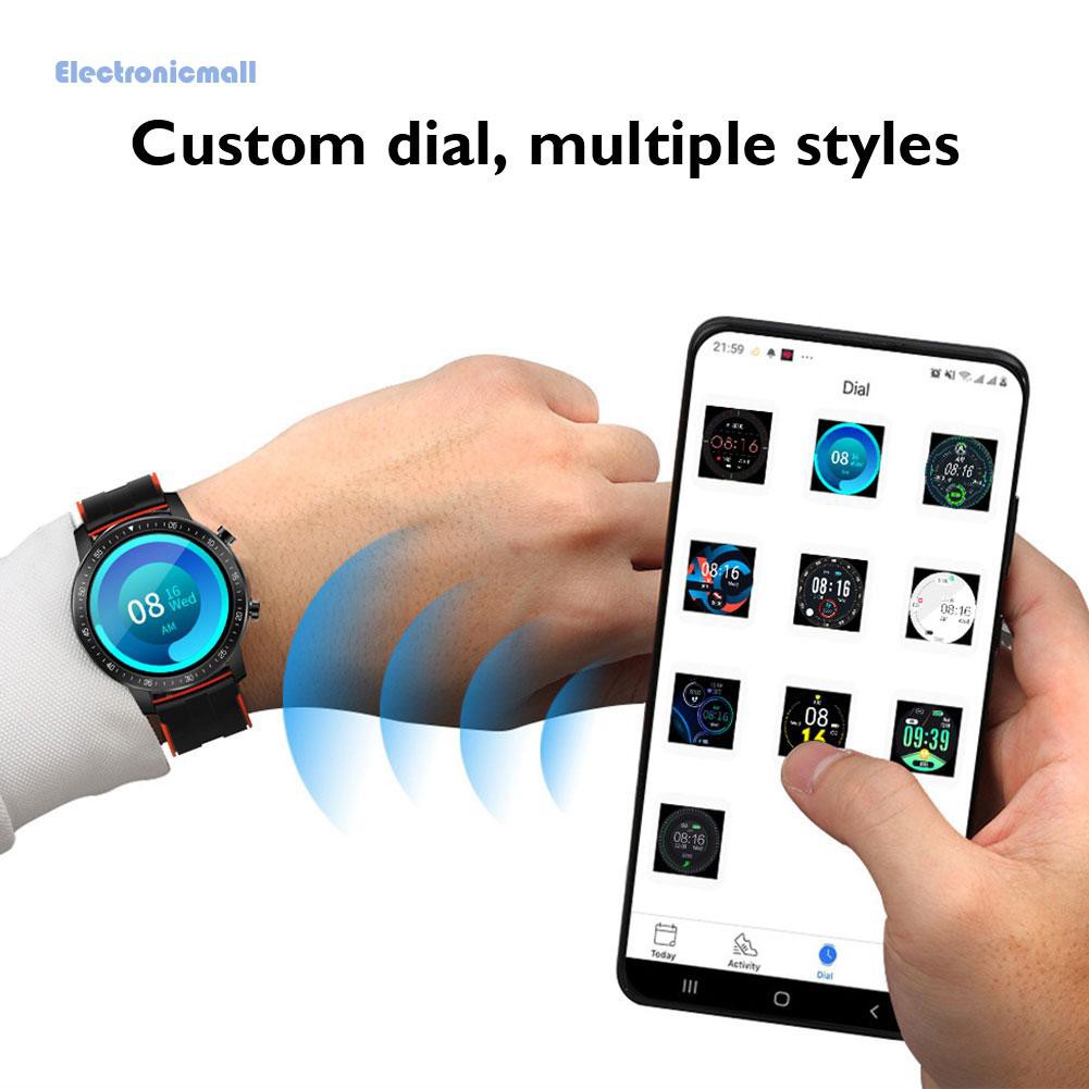 ElectronicMall01 Unisex Smart Watch S30 Heart Rate Sleep Monitor Fitness Tracker Wristband