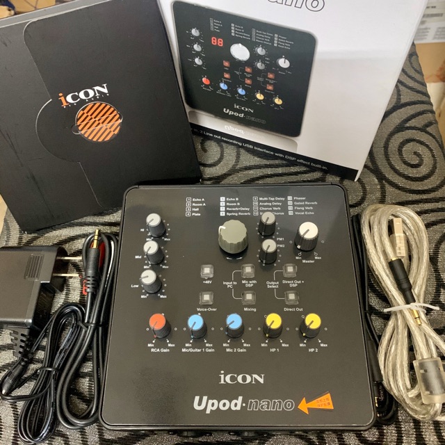 Sound Card Thu Âm Livestream ICON UPOD NANO-Bản chất lượng bảo hành 12 tháng