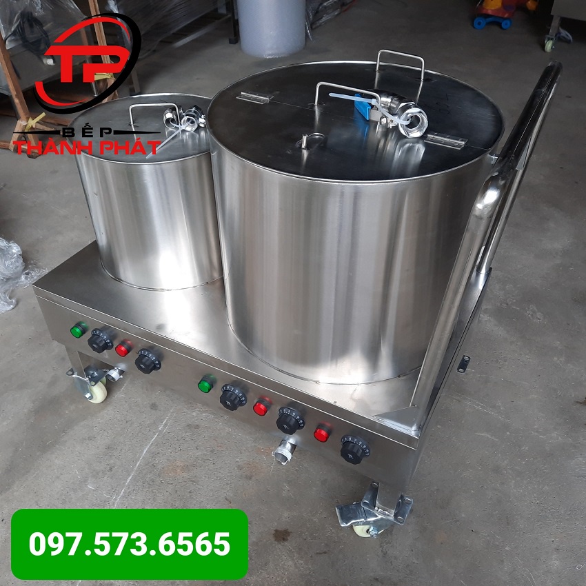 Nồi nấu phở đôi 20-50 lít | Thành Phát chuyên sản xuất các loại nồi nấu phở