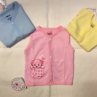 Dokma - áo gile 2 lớp cho bé từ 0-9m