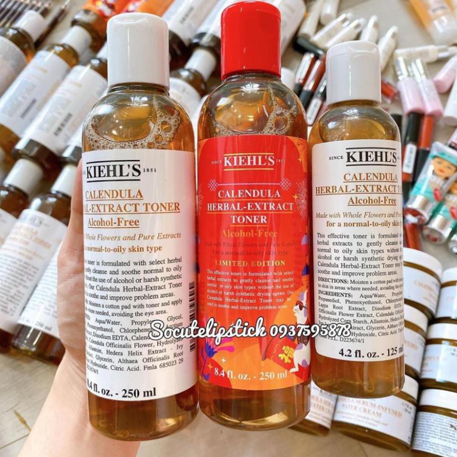 Toner Hoa Cúc Kiehls Kiehl's Calendula Herbal-Extract 40ml - 100ml - 125ml - 250ml Minisize Fullsize