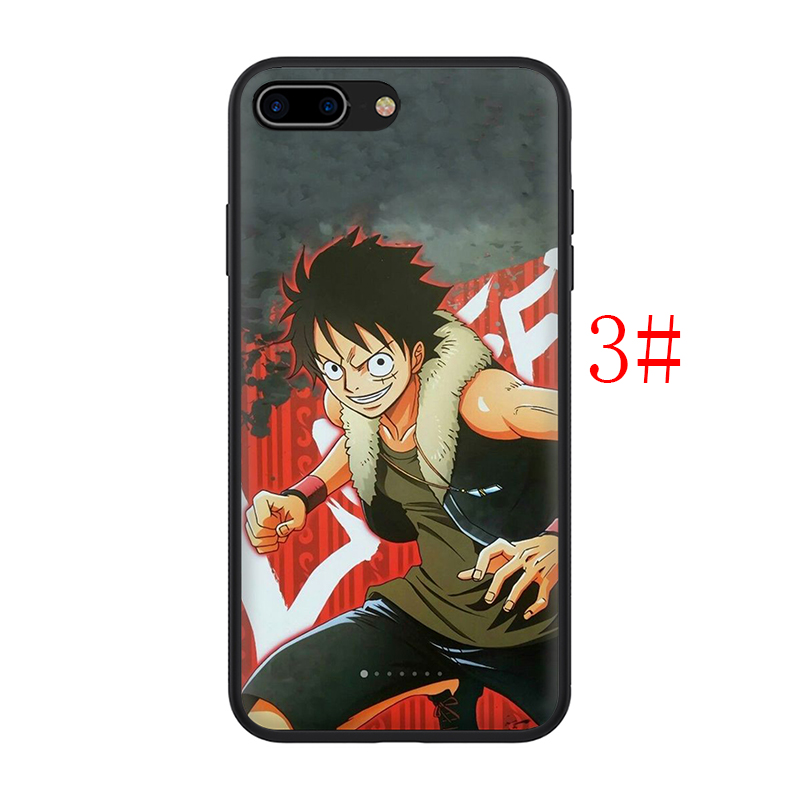 Ốp điện thoại TPU silicone mềm in hình hoạt hình One Piece T5 cho iPhone 8 7 6S 6 Plus 5 5S SE 2016 2020