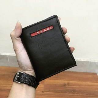 [ĐỘC QUYỀN] Ví Da PRADA Da dê xịn bảo hành 6 tháng