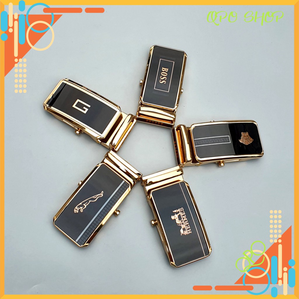 Đầu Khóa Thắt Lưng Nam, Khóa Lăn Cao Cấp Dùng Cho Dây Trơn