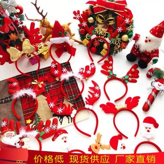 Cài tóc, băng đô nơ tiểu thư siêu xinh |Bờm Noel giáng sinh|Quà tặng bé gái | lynhstore