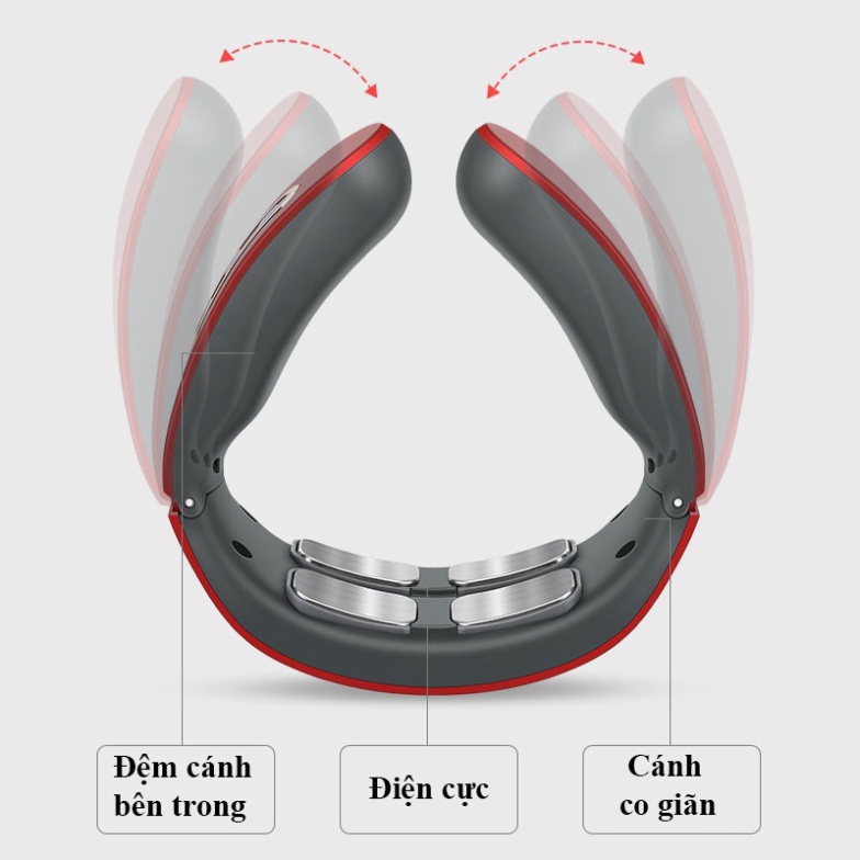 Máy mát xa cổ vai gáy trị liệu cao cấp - Máy matxa cổ