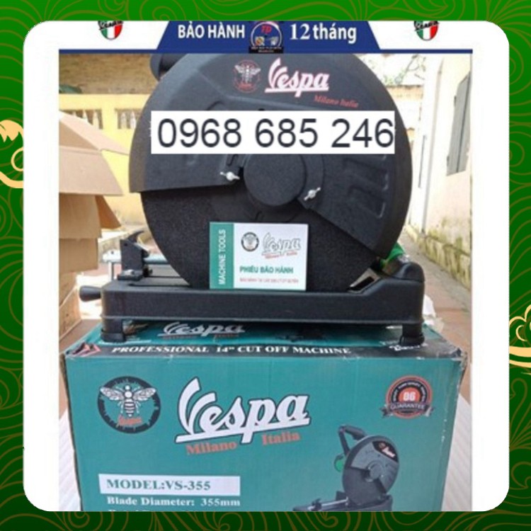 Máy cắt sắt Vespa 2500w Italia - Máy cắt sắt bàn _ Nhật Việt official