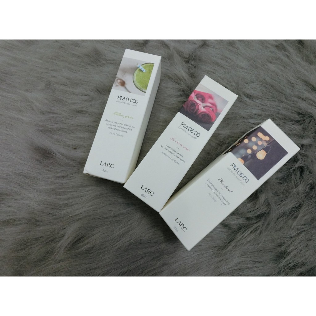 Nước hoa Hàn Quốc, Xịt thơm chính hãng Larc | Thế Giới Skin Care