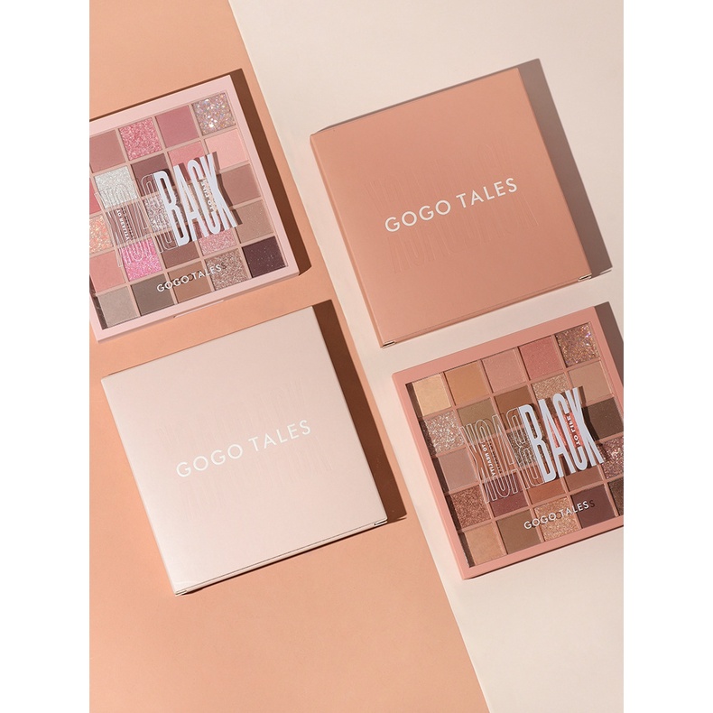 Bảng Phấn Mắt 25 Ô Makeup Cá Nhân Và Chuyên Nghiệp Gogo Tales 29.5g Lì Dễ Tẩy Trang Tiện Dụng Chính Hãng Back To Reality