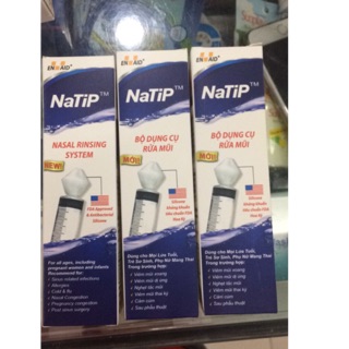 Bộ dụng cụ rửa mũi natip