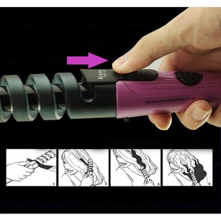 Máy Uốn Tóc Xoắn Kemei KM-1026