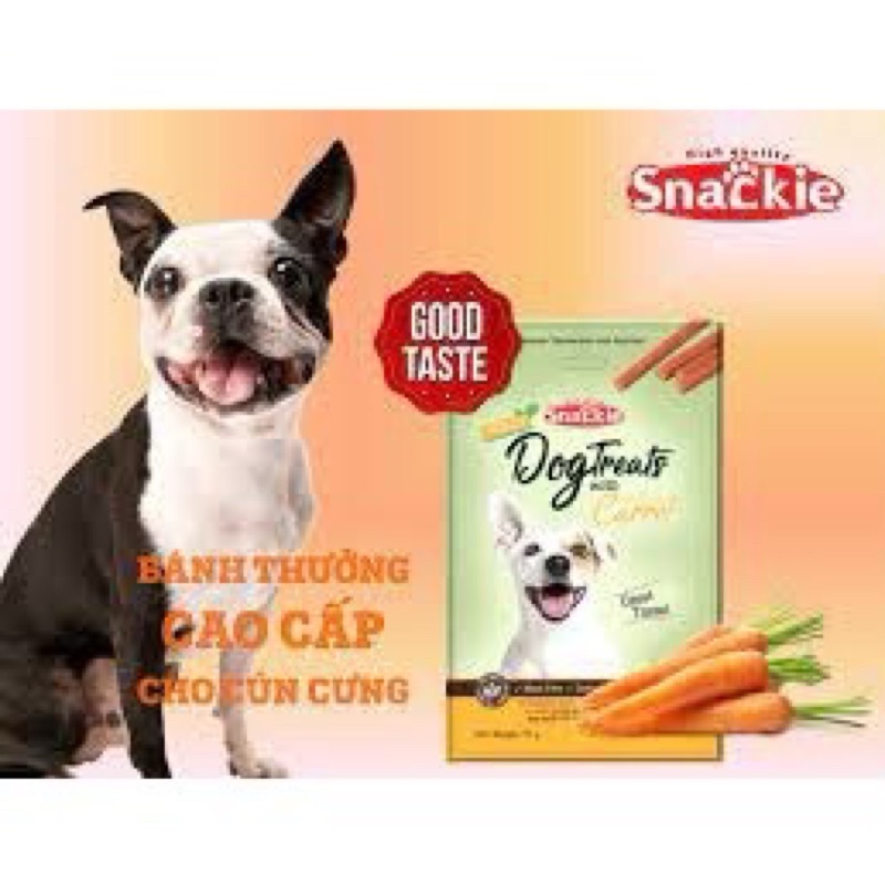 Xương Gặm Cao Cấp Snakie Dogtreats Cho Chó 70gr - Mixo Pet Town