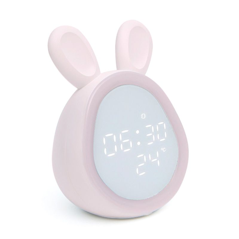 Đèn ngủ LED kết nối bluetooth có đồng hồ báo thức và điều khiển bằng giọng nói