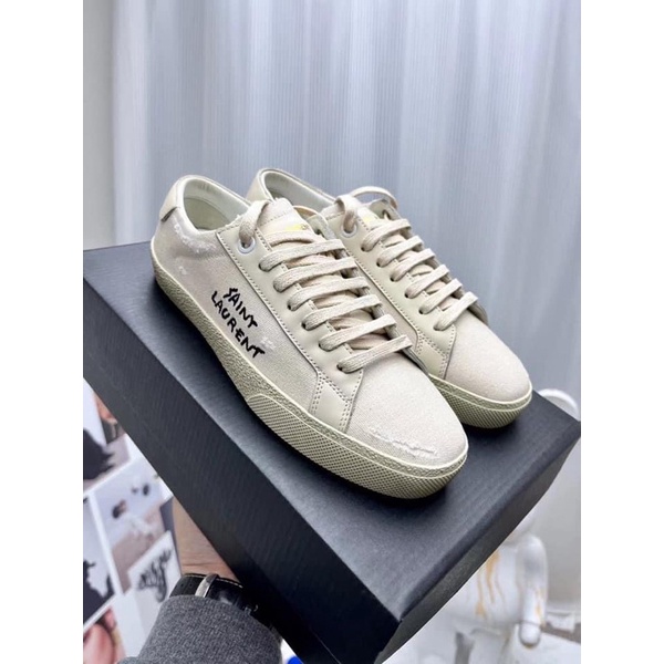 (Vua Giá Rẻ) Sneaker Saint Lauren chuẩn chính hãng 98% fullbox