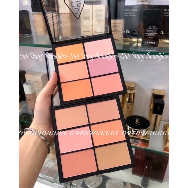 Bảng má hồng 6 ô 3Ce