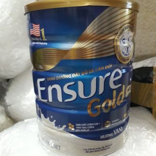 Sữa bột Ensure gold 850g hương vani date mới