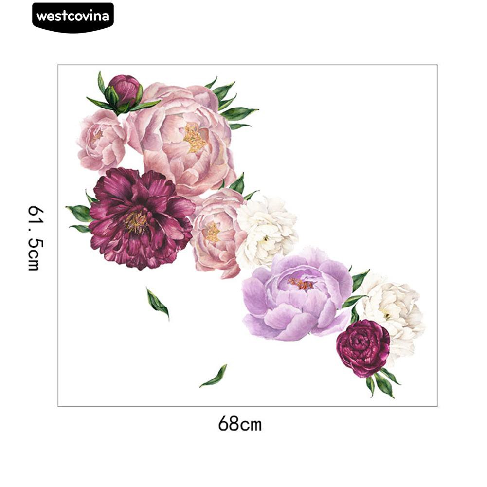 Sticker dán tường hình bông hoa