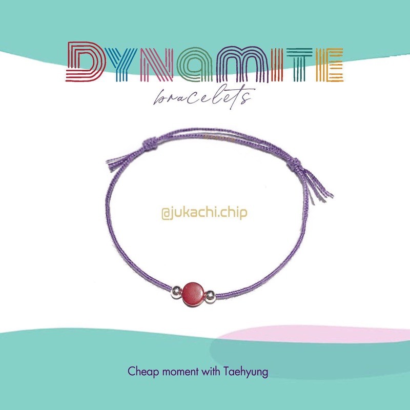 Vòng tay handmade cheap moment with Taehyung - Dynamite | Taehyung bracelets
