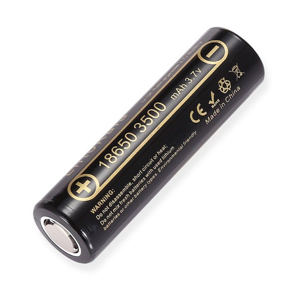 Pin sạc Lithium 18650 Liitokala 3500mAh cho box sạc dự phòng, đèn pin, quạt sạc mini... (1 viên)