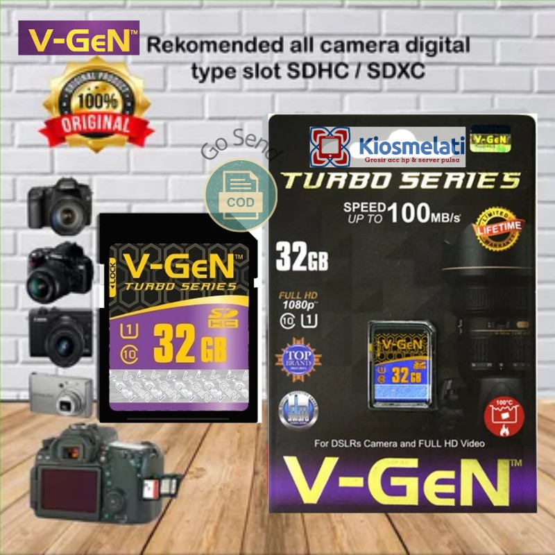 Thẻ Nhớ Máy Ảnh Vgen 32 Gb 32gb Class 10 | BigBuy360 - bigbuy360.vn
