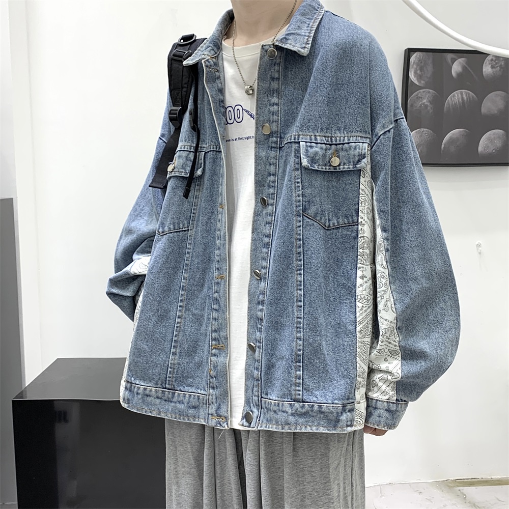 Áo khoác jeans retro thời trang dành cho nam