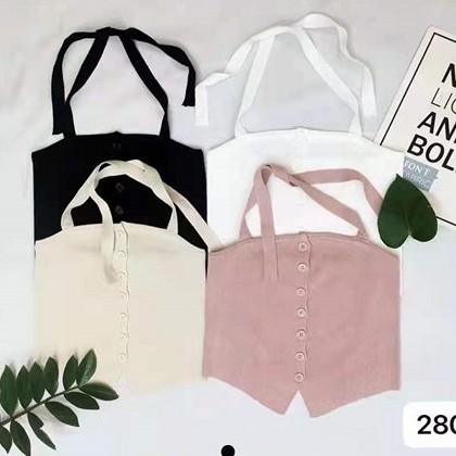 Áo Hai Dây Thiết Kế Ngọt Ngào Thời Trang Cho Nữ