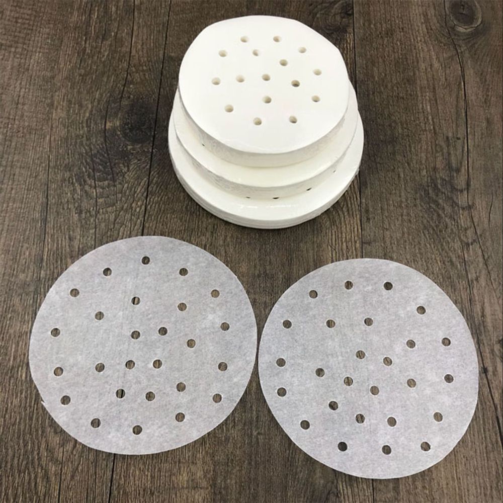 Set 50 Tấm Lót Nồi Hấp Không Dầu Chống Dính Bằng Silicone Chịu Nhiệt Cao Dùng Một Lần Tiện Lợi