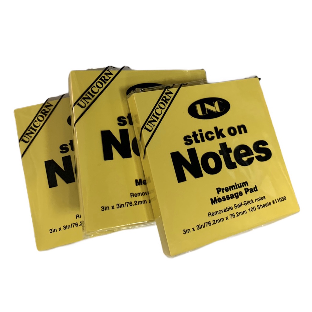 [Sỉ &amp; Lẻ] Giấy Note UNC 3x2 100 tờ (7.5 x 5cm)