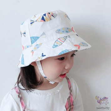 Mũ tai bèo họa tiết hoạt hình dành cho bé