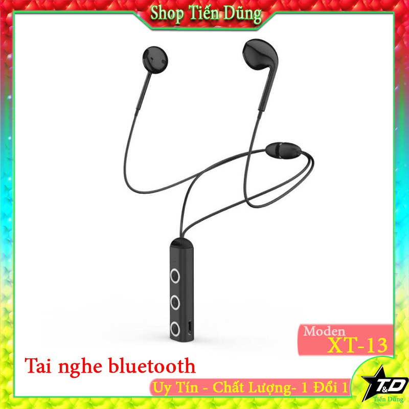 Tai nghe bluetooth XT-13 kiểu dáng thể thao quàng cổ