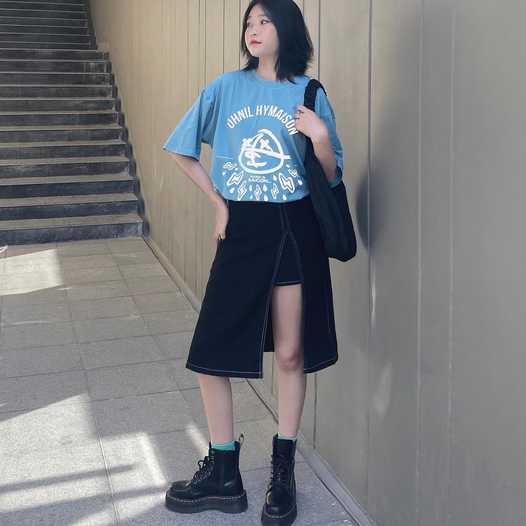 Pick Stiching Skirts OHNIL | BigBuy360 - bigbuy360.vn