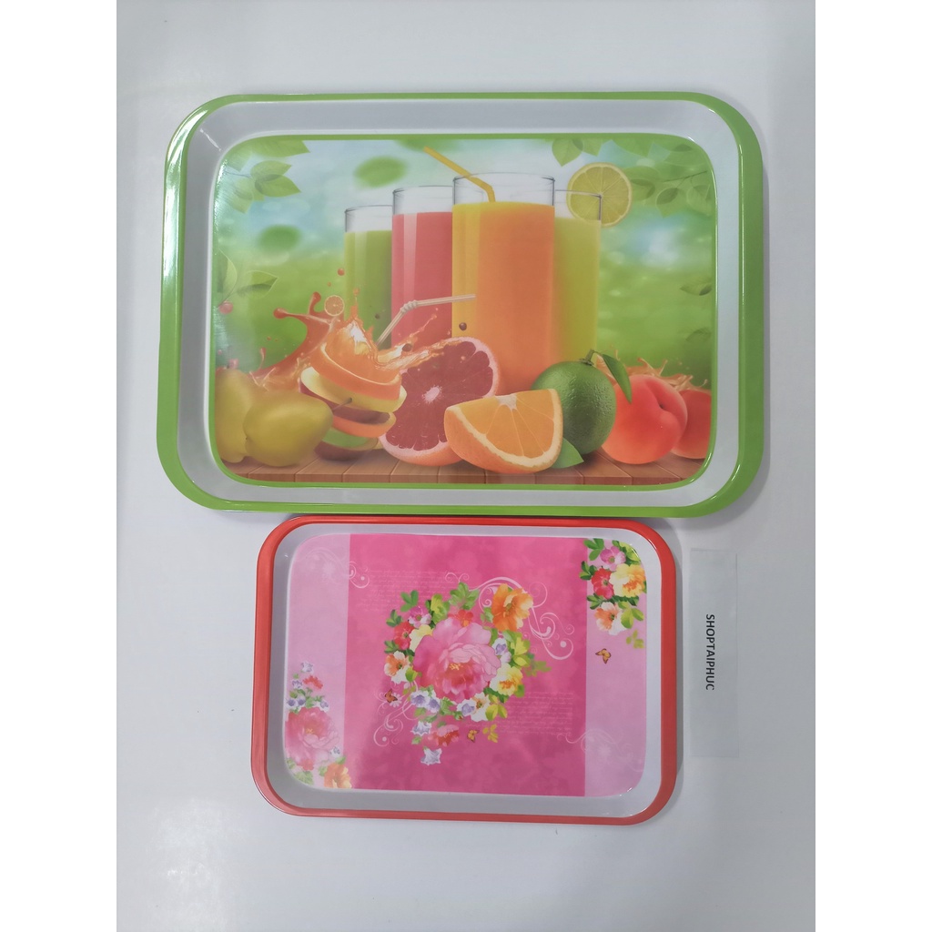 Mâm nhựa chữ nhật - NT - đủ size