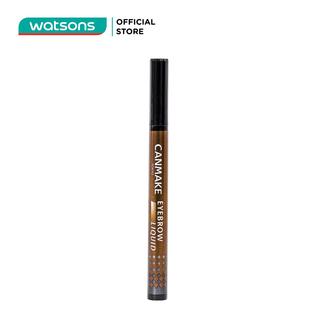 Bút Vẽ Chân Mày Dạng Nước Canmake Eyebrow Liquid 0.6ml.#02