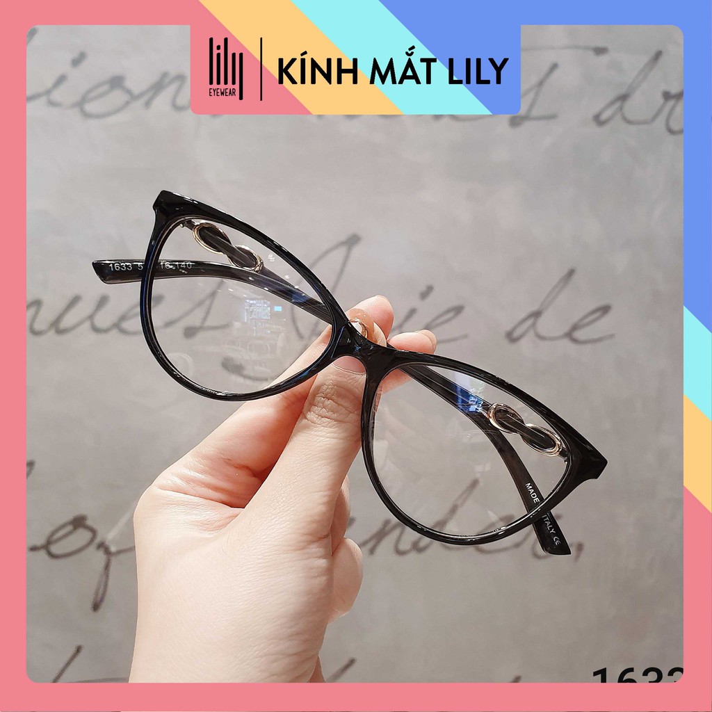 [Mã SKAMCLU7 giảm 10% cho đơn từ 0Đ] Gọng Kính Cận Mắt Mèo Thời Trang CH1633 Gọng Kính Mắt Lily