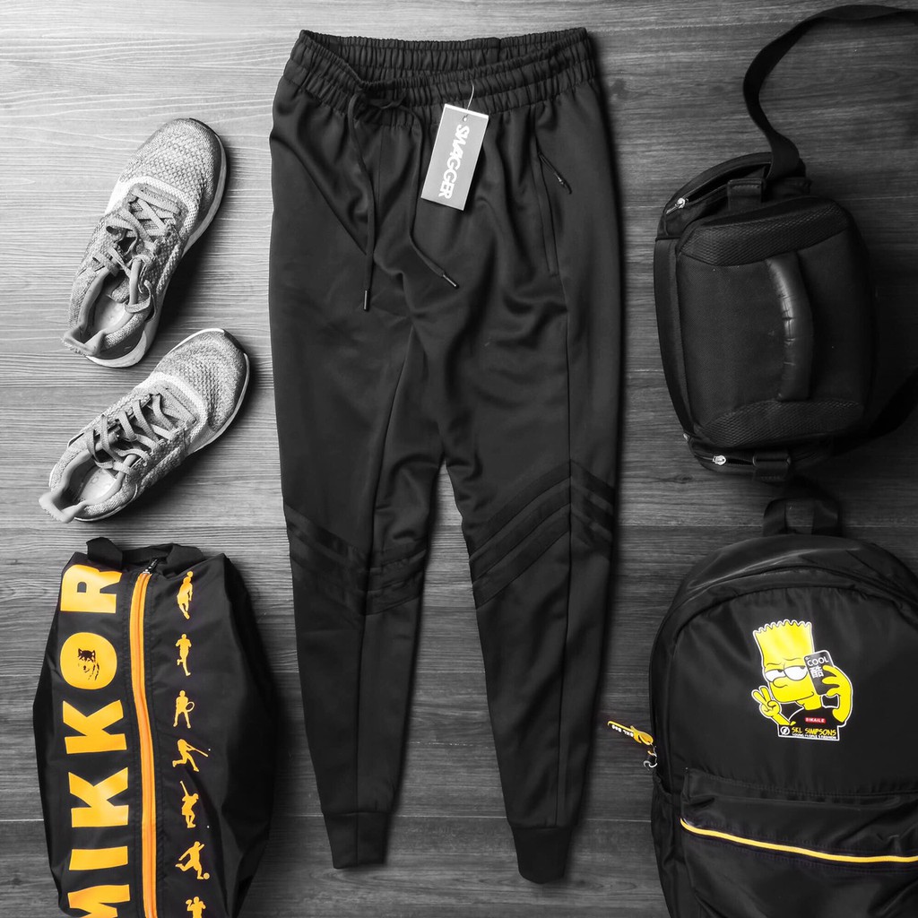 [Mã SKAMSALEP6 giảm 10% TỐI ĐA 100K đơn150K] Freeship50K Quần Jogger 007_viền gối_nhiều màu thời trang, phom 45-80kg | BigBuy360 - bigbuy360.vn